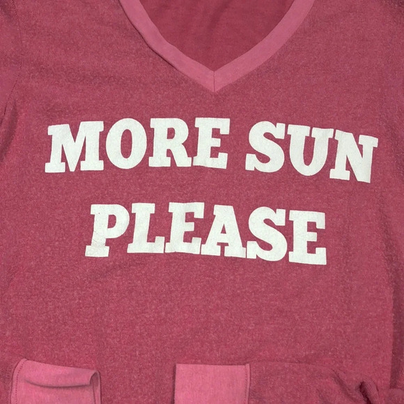 Wildfox xsmall more sun please pink sweatshirt - Picture 6 of 8